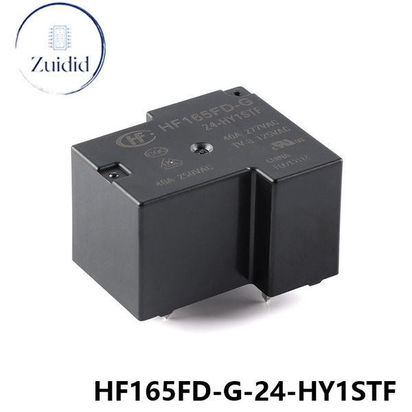 5/1pcs Relay di potenza HF165FD-G-05-HY1STF HF165FD-G-G-12-HY1STF HF165FD-G-24-HY1STF HF165FD HF165FD-G DC 5V 12V 24V 40A 277VAC 4PIN