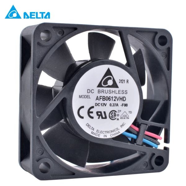 Soğutma AFB0612VHDF00 6cm 60mmfan 6020 60x60x20mm 12V 0.27A 3pin Hız İzleme Çift bilyalı hava hacmi soğutma fanı