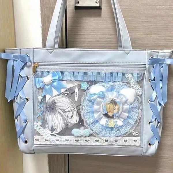 COLLEGGIO XIUYA BLU BLU BASSA DI NOMENT CETTURA Sweet Lolita Jk Elegante CURA CASUALE ITA Giappone