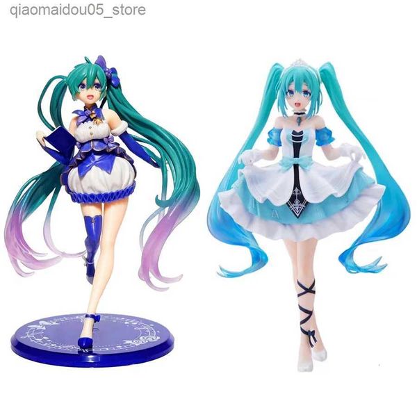 Actionspielzeug Abbildungen 20 cm Neue Animation Hatsune Miku Bildreihe Modell Pink Sakura Kawaii Puppenkuchendekoration