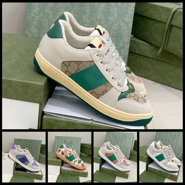 Italien Luxus Sneakers Designer Casual Shoes Marke Sneaker Man Frau Trainer Real Leder -Laufschuhe Ace Stiefel von Shoebrand S137 010