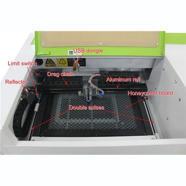 3050 Máquina de corte de gravura a laser de CO2