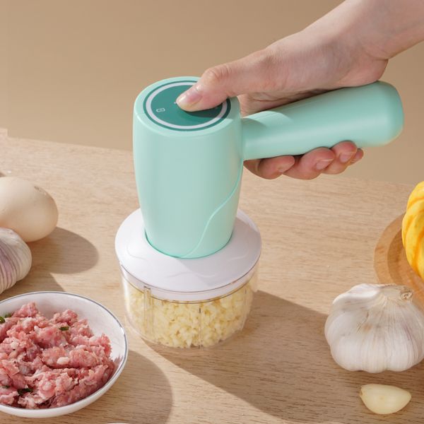 3in1 elektrische Lebensmittelmixer Hand gehalten elektrisches Gemüse Fleischhacker Eiermilch Milch Frother Creme RHEBEHIME HOME ANGLICKEN