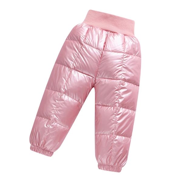 Pantaloni inverno calda bambino infantile per bambini in cotone pantaloni per bambini pantaloni bambini giù pantaloni da neve antivento pantaloni per bambini abiti 16y