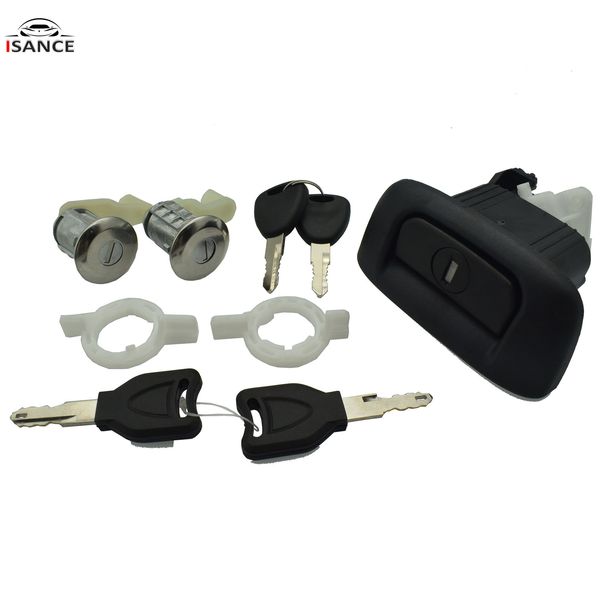 NOVA trava de bota do tronco da porta traseira com 2 teclas Kit de cilindro de bloqueio para Renault Thalia 1998-2010 MK1 Logan Clio Sedan 7701472508