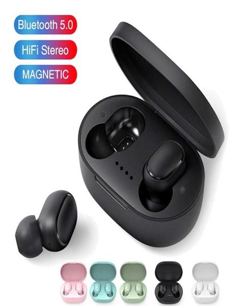 A6S TWS Kopfhörer Ohrhörer Bluetooth 50 Wireless Ohrhörer lebensgellofes Blauzahn Headset Earphone mit Mikrofon für alle GOOPHONE3210589