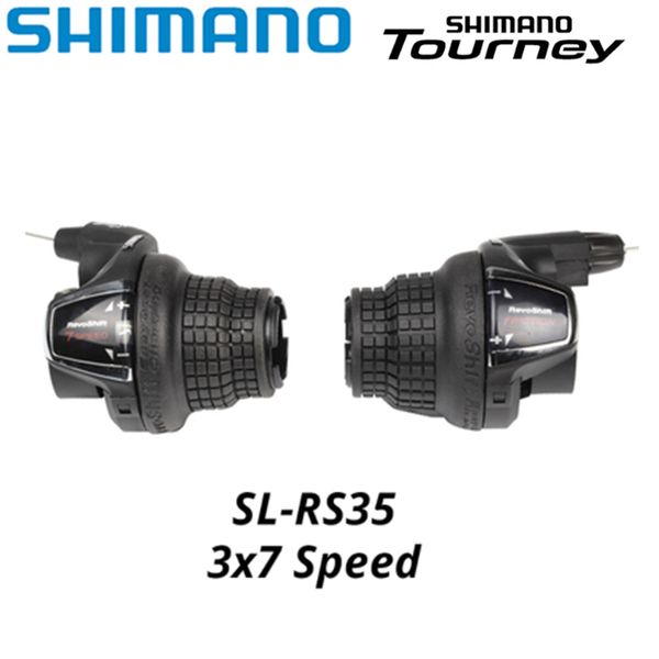 Torneiro Shimano original SL-RS35 Revoshift Bike Twist shifter Levaver 3*6s 3*7s 18s 21s Bicycle pente RS35 como RS31 RS36