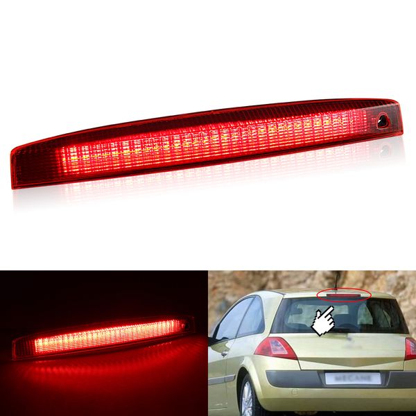 1pcs LED di sostituzione posteriore LED rosso Terza stop Brake Light per Renault Megane MK II 2003-2008 OEM: 8200175538