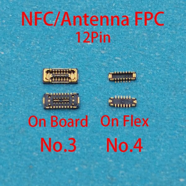 2-10pcs Bateria LCD Display USB Charging WiFi Antena FPC Conector a bordo do Samsung S22 Ultra Plus S22U 5G S908 S901 S906 U