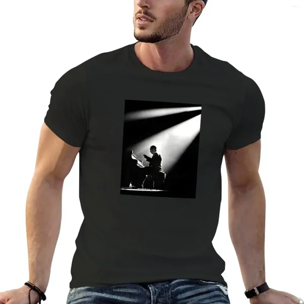 Tampo masculino Tops Último concerto Ellington T-shirt Manga curta camiseta