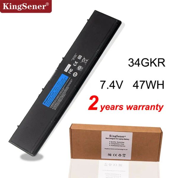 Batterias Kingsenener 7.4V 47WH 34GKR Bateria para Dell Latitude E7420 E7440 E7450 3RNFD V8XN3 G95J5 0909H5 0G95J5 5K1GW