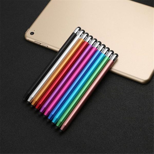 BallPoint Pen Double Stylus емкостная кисть для сенсорного экрана, подходящая для iPad Mobile Phone Smart Phone Tablet1