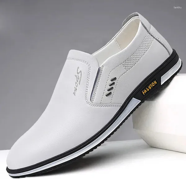 Scarpe casual per uomini in stile estivo in pelle da uomo traspirante esterno doug comfort