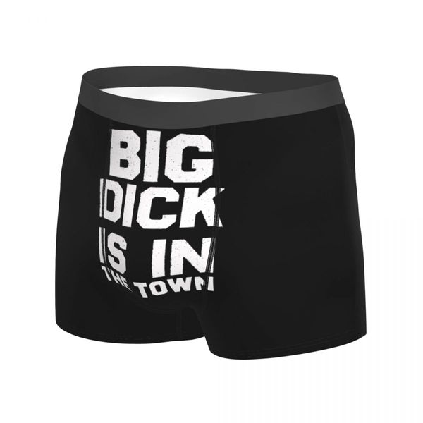 Big Dick ist wieder in der Stadt Männer Unterwäsche Boxer Shorts Höschen lustige weiche Unterhosen für Homme S-XXL