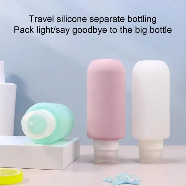 Bottiglie di stoccaggio durevoli bottiglia di grande bottiglia shampoo bottiglia staccabile emulsione da viaggio da viaggio per esterni