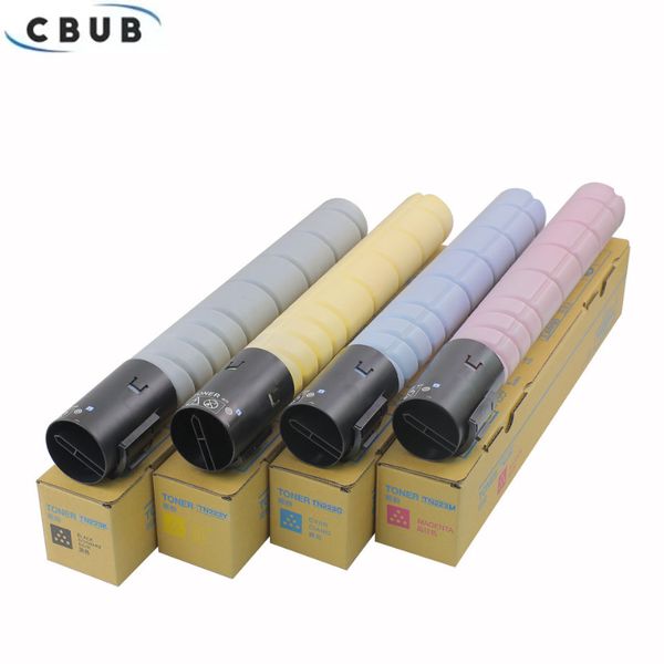 1set/4pcs Konica Minolta Bizhub için TN223 C226 C256 C266 C7222 C7226 Uyumlu Toner Kartuşu TN223