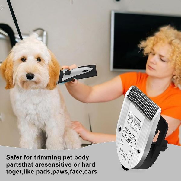 Pro 5 в 1 съемные замены лезвия, регулируемые для Wahl Animal Bravura. Chromado, Creativa, Figura Pet Dog Clippers