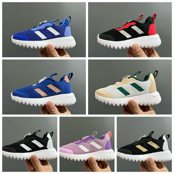 Scarpe di designer ragazzi bassi da tennis da tennis baby sneaker atletiche blu nera nera viola multicolore ciliegia per bambini per bambini scarpe cloud bambini esterna bambini sapatos