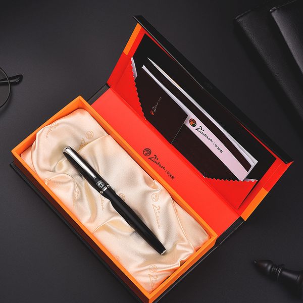 Picasso 916 Fountain Pen 8 Color Metal Office Office Канцелярские товары 0,5 мм NIB High-end Ink Pen Pen Рождественская упаковка новая упаковка новая