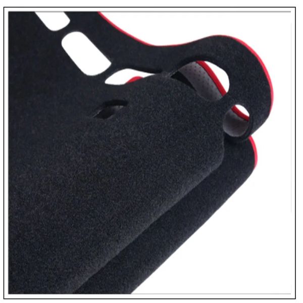 Für Peugeot 207 Auto Dashboard Vermeiden Sie Light Pad Instrument Platform Desk Cover Matten Teppiche Zubehör Auto Styling