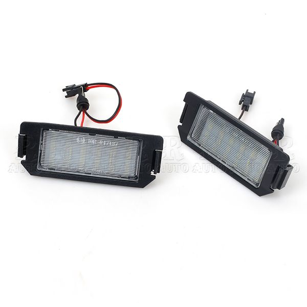 R-Auto 1Pair LED-Kennzeichen Nummer Plate Light Lamp Car Styling für Hyundai i20 i10 Veloster Kia FS XG30 Terracan HP Coupé GK