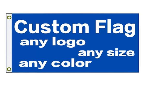Bandeira de bandeira de impressão de 3x5 pés com seu logotipo de design para bandeiras diretas de DIY OEM DHL SHOPING9806086