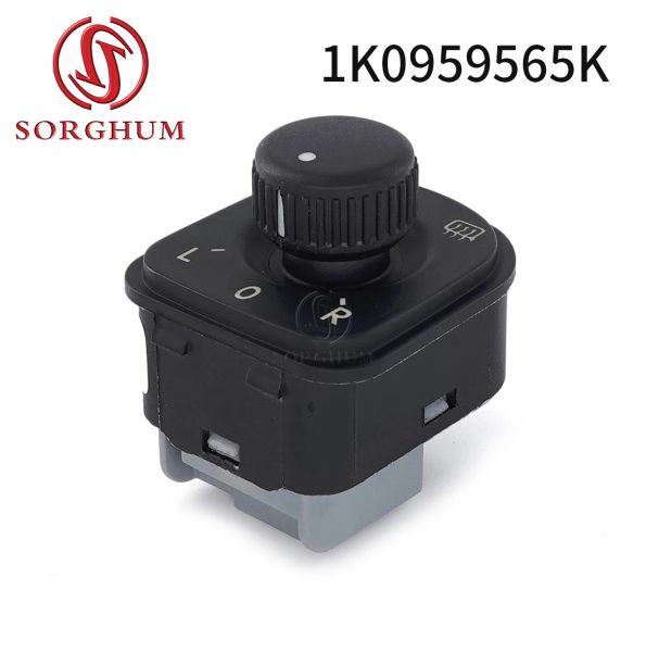 SORGHUM 1K0959565K per Volkswagen VW Jetta MK5 Golf 6 Tiguan Passat Auto Vista Specchio Controllo Specchio REGOLA DI REGOLARE 1K0 959 565K