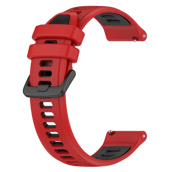 Behua 22 mm Sostituzione Silicone Watchband Sport Outso orologio per Garmin Forerunner 255/265 Accessori per braccialetti da polso