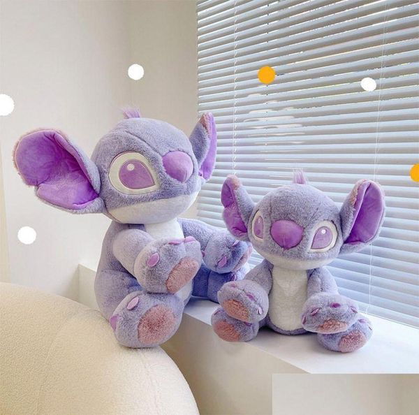 Festa Favor Favor Purple Stitch Star Baby Plush Doll para enviar namorada Dia dos namorados Droga Drop Drop Home Garden Supplies Festivas E8467393