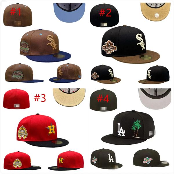 2024 Новые новейшие встроенные шляпы Snapbacks Hat Baskball Caps All Team Logo Man Woman Outdoor Спортивная вышивка хлопка с закрытыми шапочками Flex Sun Sum размер 7-8 H2-11.10