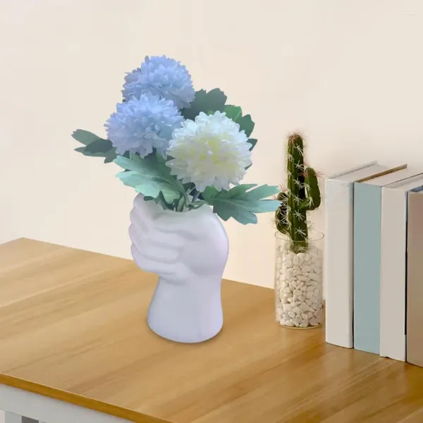 Vasos Vasos de plástico em forma de flor moderna para crianças para uso externo para uso ao ar livre em quartos secos reais