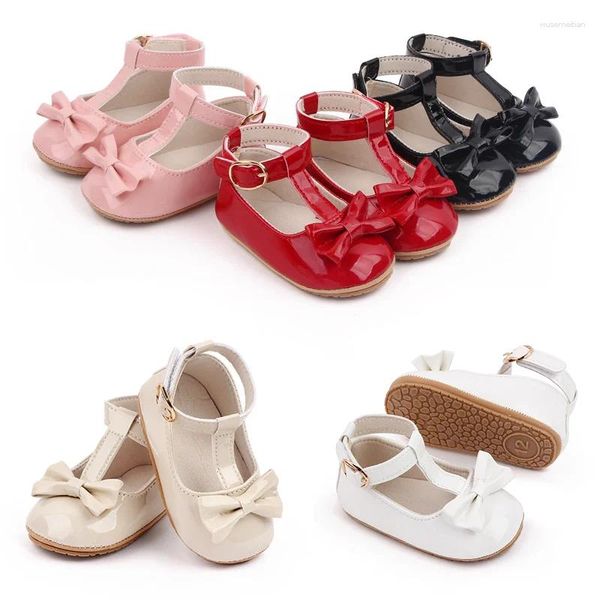 PRIMEIROS PORTURANTES BEBÊ PRINCESS SAPATOS HIGN QUALIDADE PU SOFT PAR