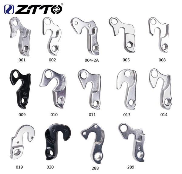 Ztto 1pc Alloycycling Road Bicycle Mountain Bike Frame MTB Gear Heckummelur Hanger Ausfallrahmen Schwanzhaken mit Schrauben8185171