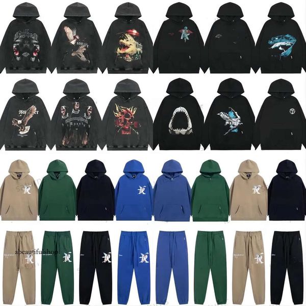 Designer Classic Style Repräsentation Repräsentant Hoodie Tracksuits Sportanzug Sweatshirts Brief Paar Pullover Sweat Hosen 52