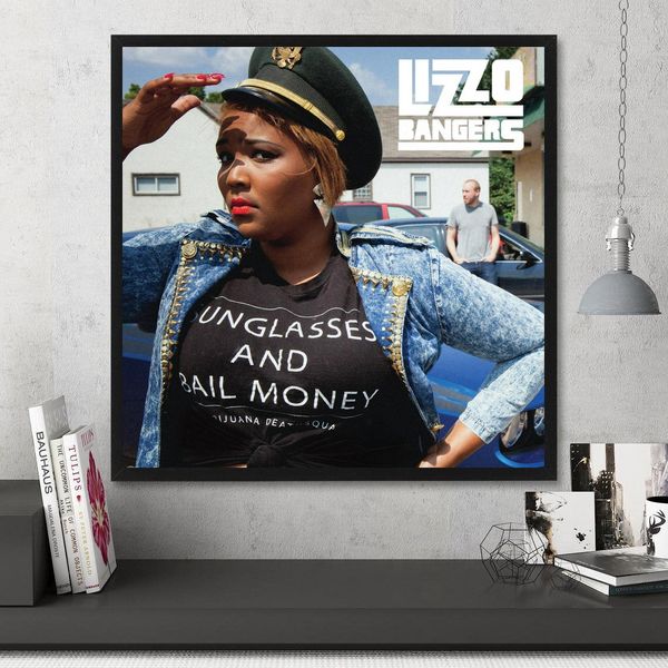 Lizzo Lizzo Bangers Musikalbum Cover Poster Leinwand Kunstdruck Home Decor Wall Painting (kein Rahmen)