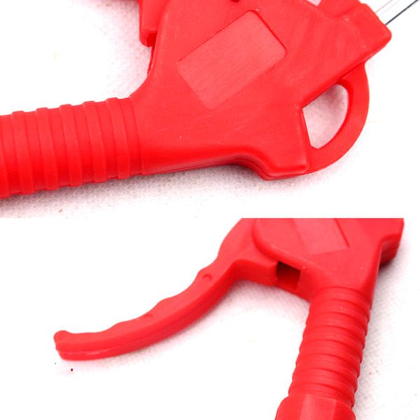 PLÁSTICO RED Múltiplo de handheld Blower Pneumático poderoso compressor de ar Ponta de ar ferramenta de limpeza de limpeza com conector