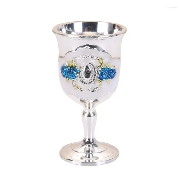 Чашки блюдцы x6hd европейский стиль винные бокалы ретро -посуда Goblet Spirit Vodka Pampagne Tumbler для домашнего бара для вечеринок