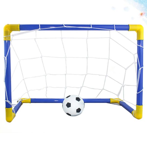 Gol di calcio Toys Toys Toddler Net Net Football Kids Kids Gobieri regali Porta Set Mini Backyard Toddlers che giocano a gate de -Cage pieghevole