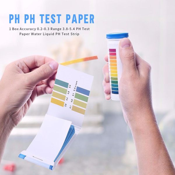 PH-Wert 1-14 Alkaline Säure Lackmus Testing Paper Tester 80 Strips PH-Meter-Indikatorpapier für Urinwasser Aquarium Heißer Verkauf