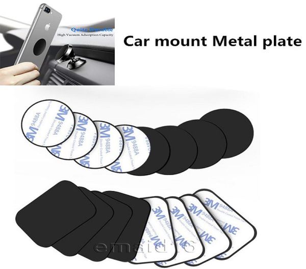 Disco de placa de metal para suporte para lençóis de ferro do carro de carro de ímã Carros Stand Mount4308671