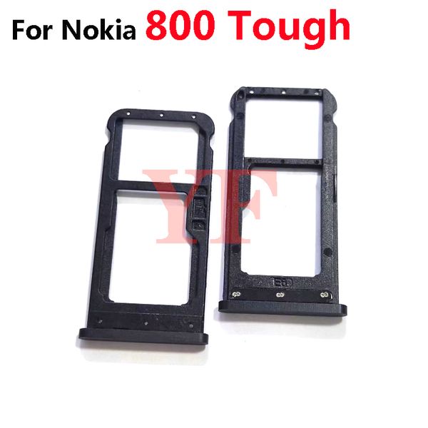 Для Nokia N800 800 Tough Lumia 800 720 920 N9 SD Memory SIM -карта лоток с запасными деталями запасных запчастей для замены гнезда