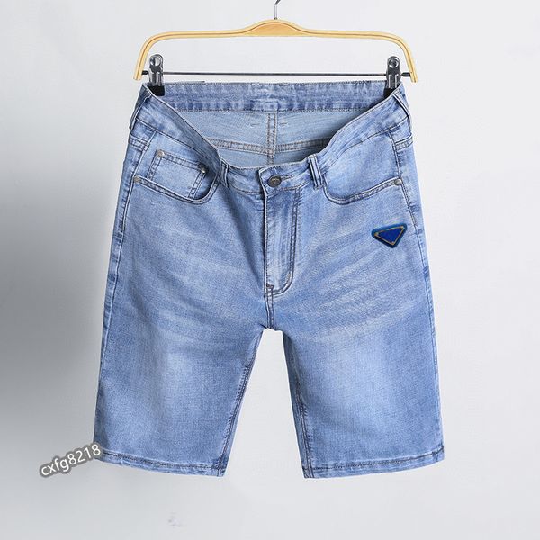 Herren Blue Jeans Shorts Herren Shorts Designer Jeans Straight Hole Casual Summer Nightclub Blue Damen Shorts Style Luxusjeans