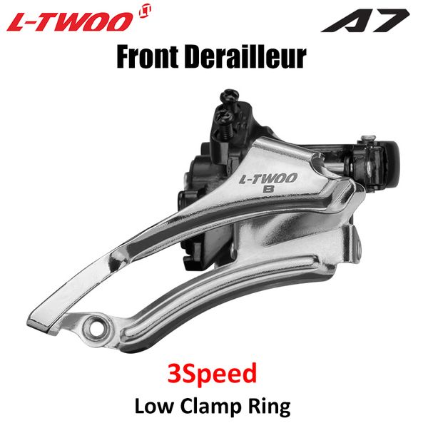 LTWOO A7 A7 Spettacuto a 3 velocità Leva 3S Deraller anteriore switch ad anello di morsetto bassa Groupset Bicycle Repair Parti di riparazione