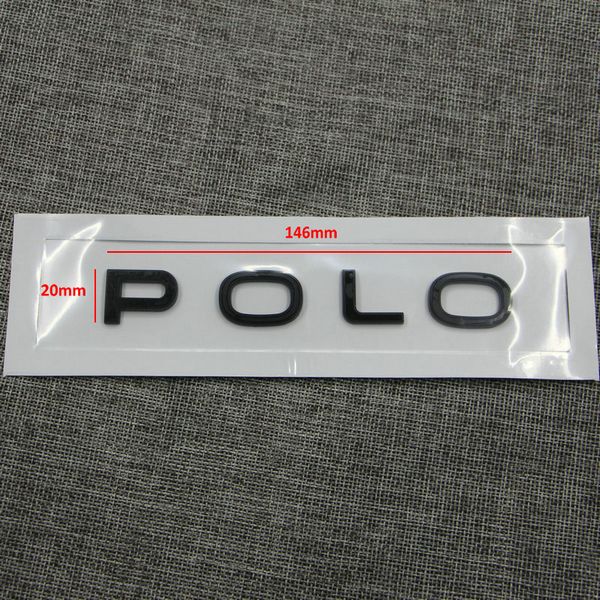 Applicare per l'etichetta Polo Boot Polo Alphabet Pieno posteriore Marker ABS Plastic Logos automatico