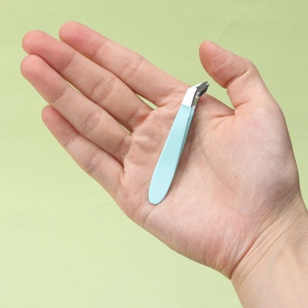 Brainbow küçük tırnak kütikül makası cımbızlar mini tırnak klipsini kesici düzeltici parmak ayak parmağı ölü ciltler pedikür aletlerini kaldır