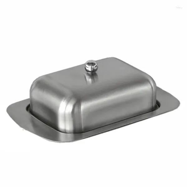 Dinnerware Caixa de pão de aço inoxidável durável com tampa superior de rolagem de grande capacidade para o porta -pastelaria para vender direto na bancada da cozinha