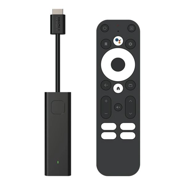 Box TV Stick a bassa potenza Performance incorporato Chromecast 4K Streaming Support Ultimo controllo vocale Android 11 OS per casa e business