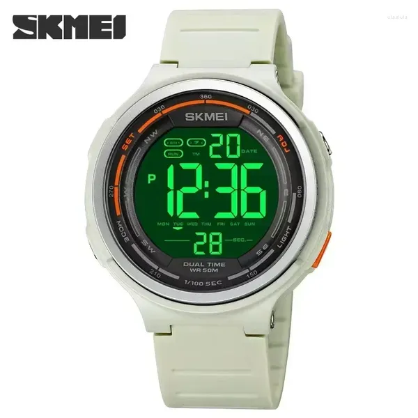 Нарученные часы Skmei 1841 8-eafe 5bar Men's Waterpronation Watch Reloj Home Home Light Digital Sports