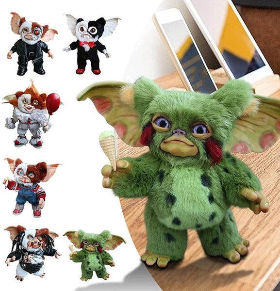 15 cm Halloween Harz Mogwai Doll Action Figur Spielzeug süße Gremlins Modell Horrorpuppen für Home Desktop Fenstergeschäft Orament 2207207792068