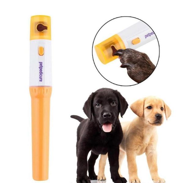 Pediküre -Werkzeugpflegedatei Elektrische Automatische Haustiermühle Pet Cat Puppy Paw Klauen Zehen Nagelschleifer Pflege Trimmer Clipper C4375535802